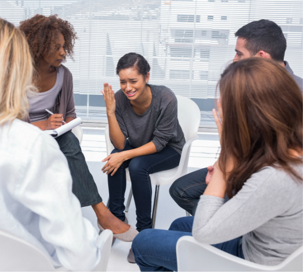 Lo importante de estos grupos es que el integrante no se siente solo.