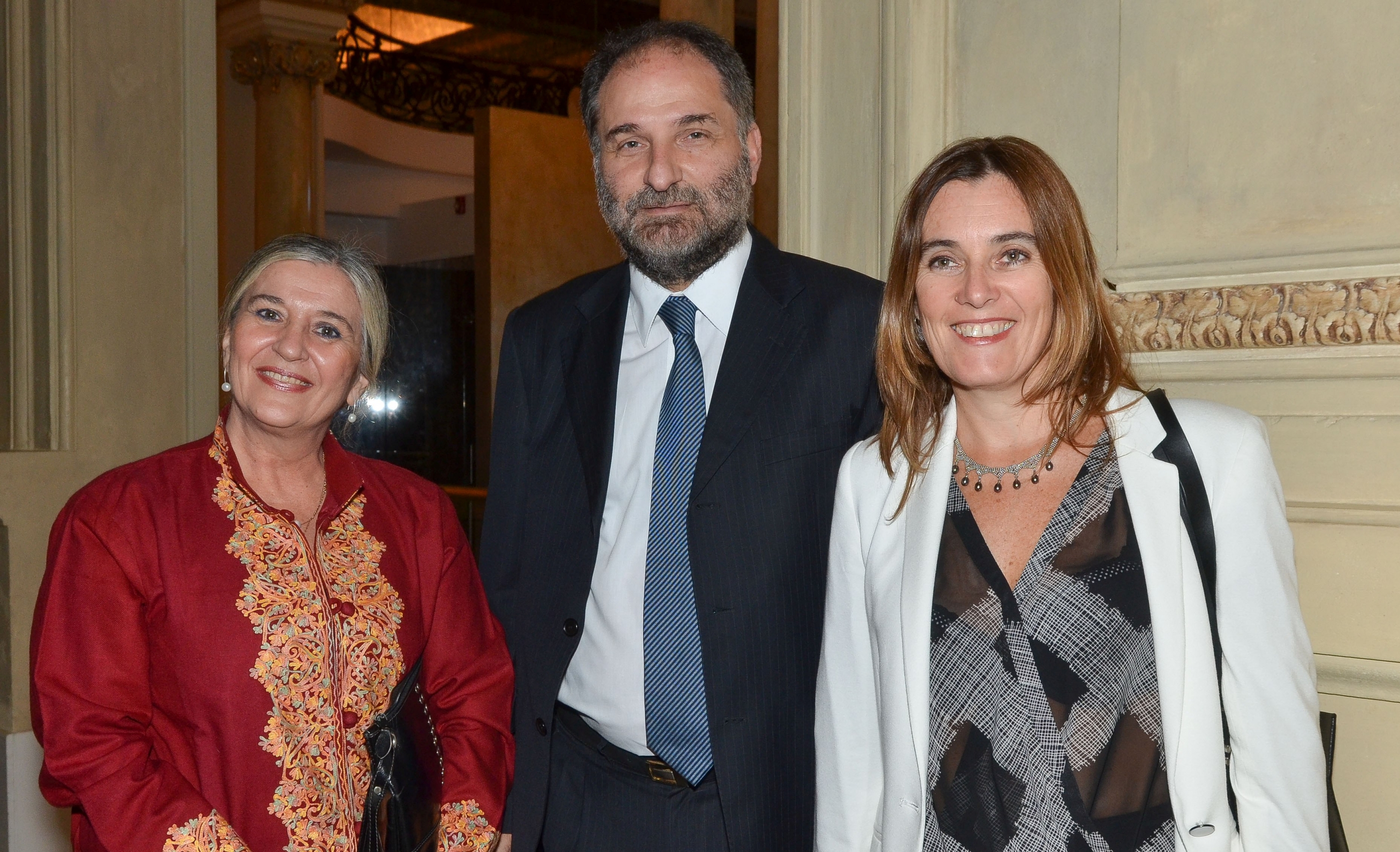Graciela Levaggi, Walter Pereyra, Sandra Bogado.