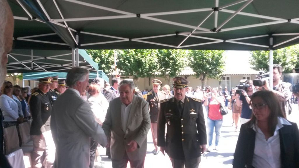 Acto de asunción del nuevo comandante en jefe del Ejército. Foto: Valeria Gil