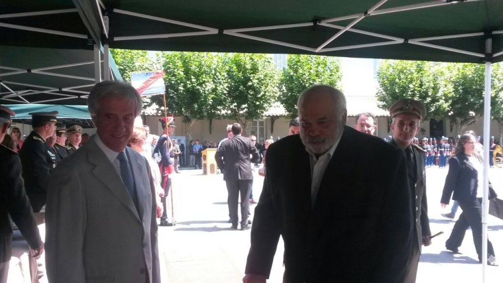 Acto de asunción del nuevo comandante en jefe del Ejército. Foto: Valeria Gil