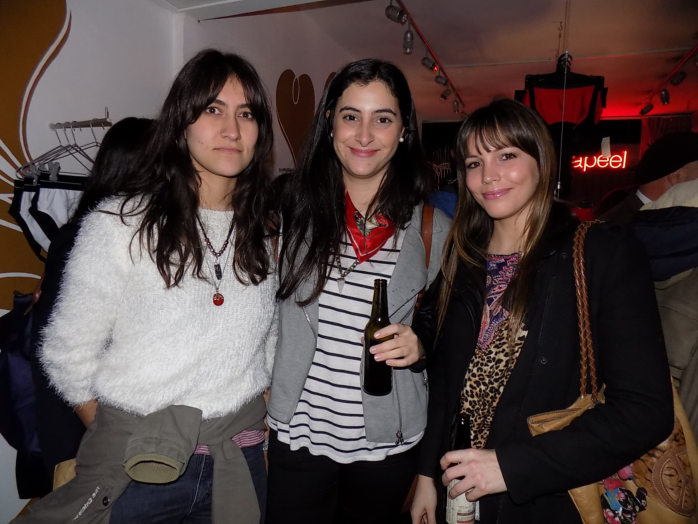 Fiorella Gagliardini, Lucía Peña, Lucía Janssen.