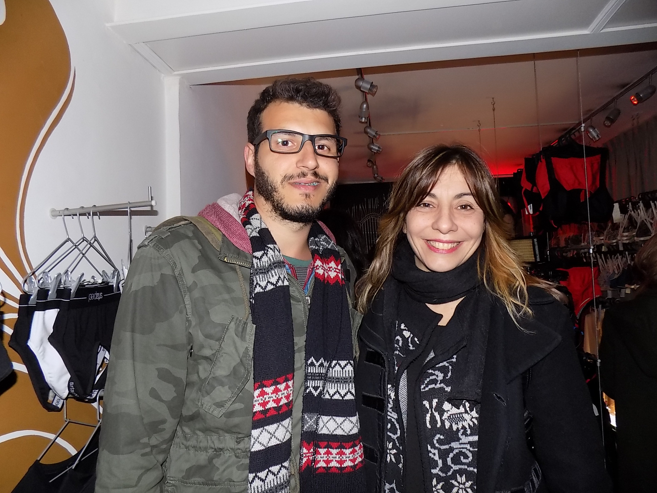 Mauricio Cesias, Claudia Ocampo.