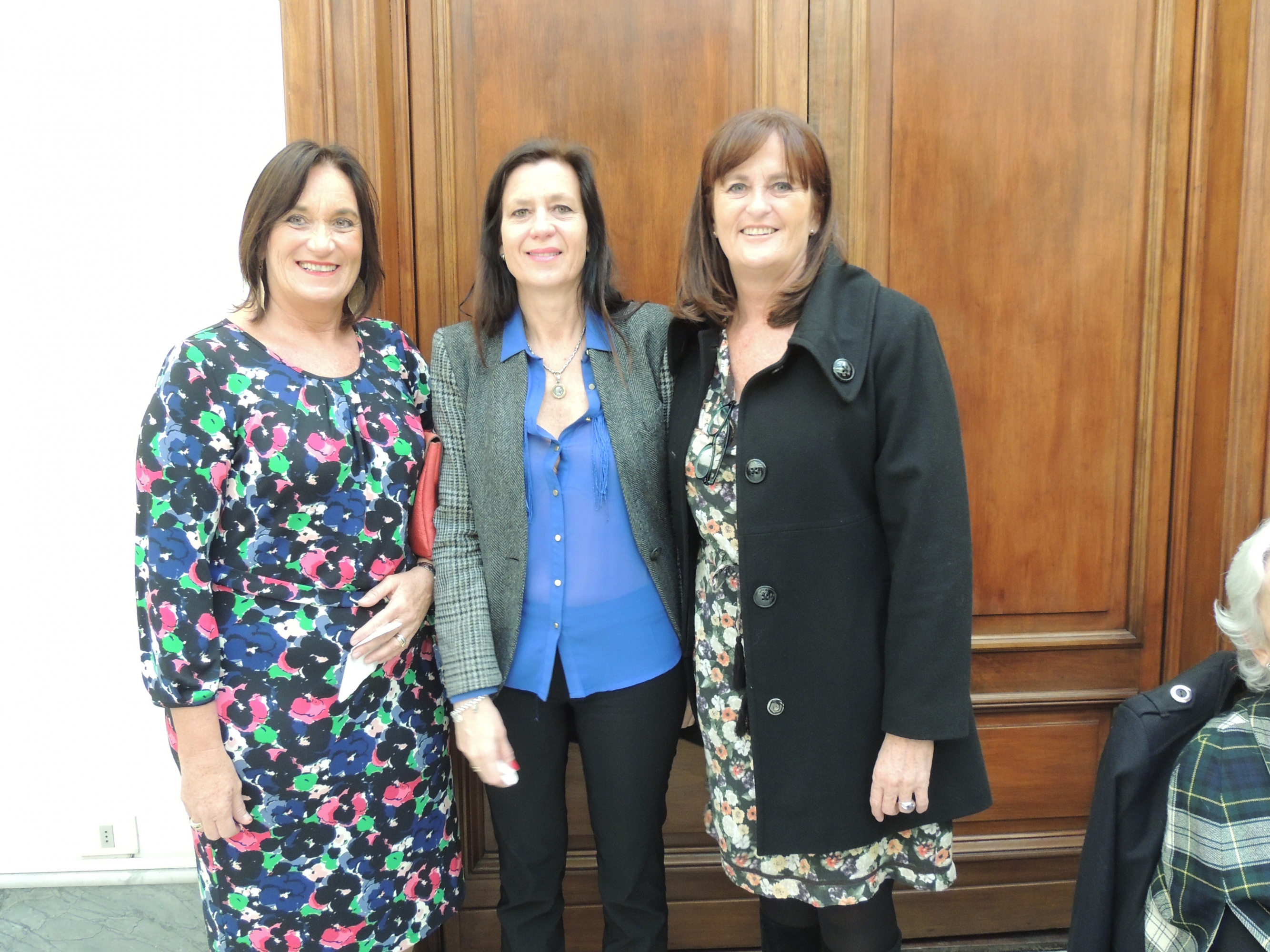 Josefina, María Noel y Virginia Severi.