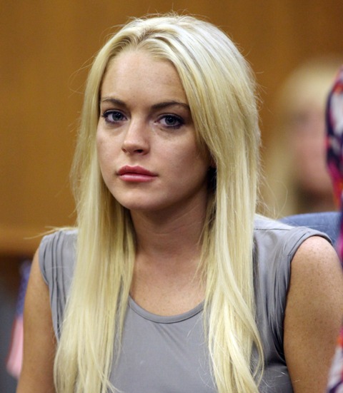 Lindsay Lohan no cumplió la pena anterior y fue castigada. Foto: archivo El País