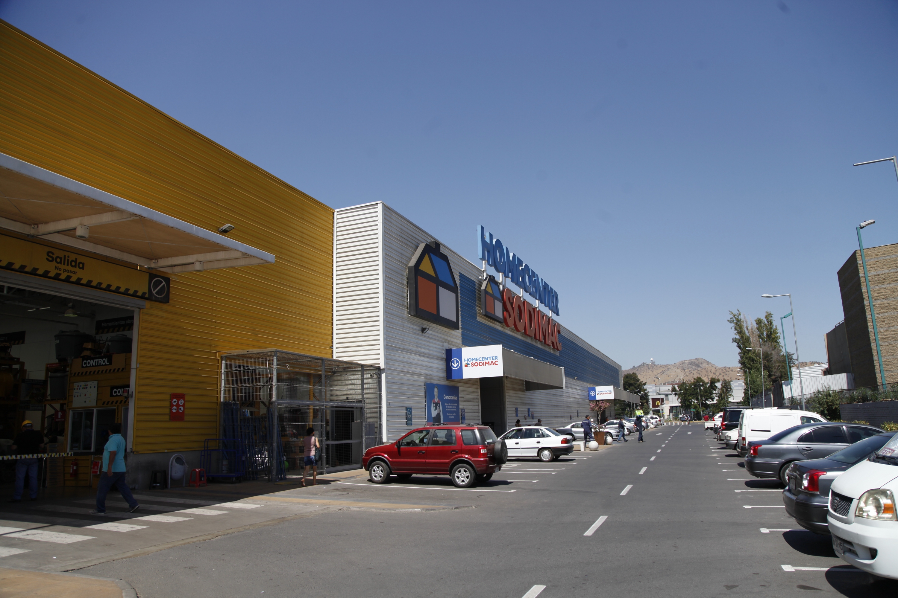 Sodimac. Imagen de una de las tiendas de la cadena en Chile, que se asemeja a la que la firma inaugurará en Uruguay. (Foto: Gentileza Sodimac)