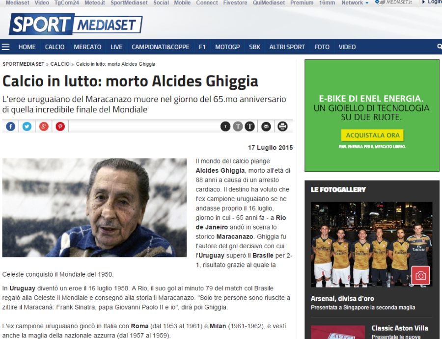 Sport Media, Italia.
