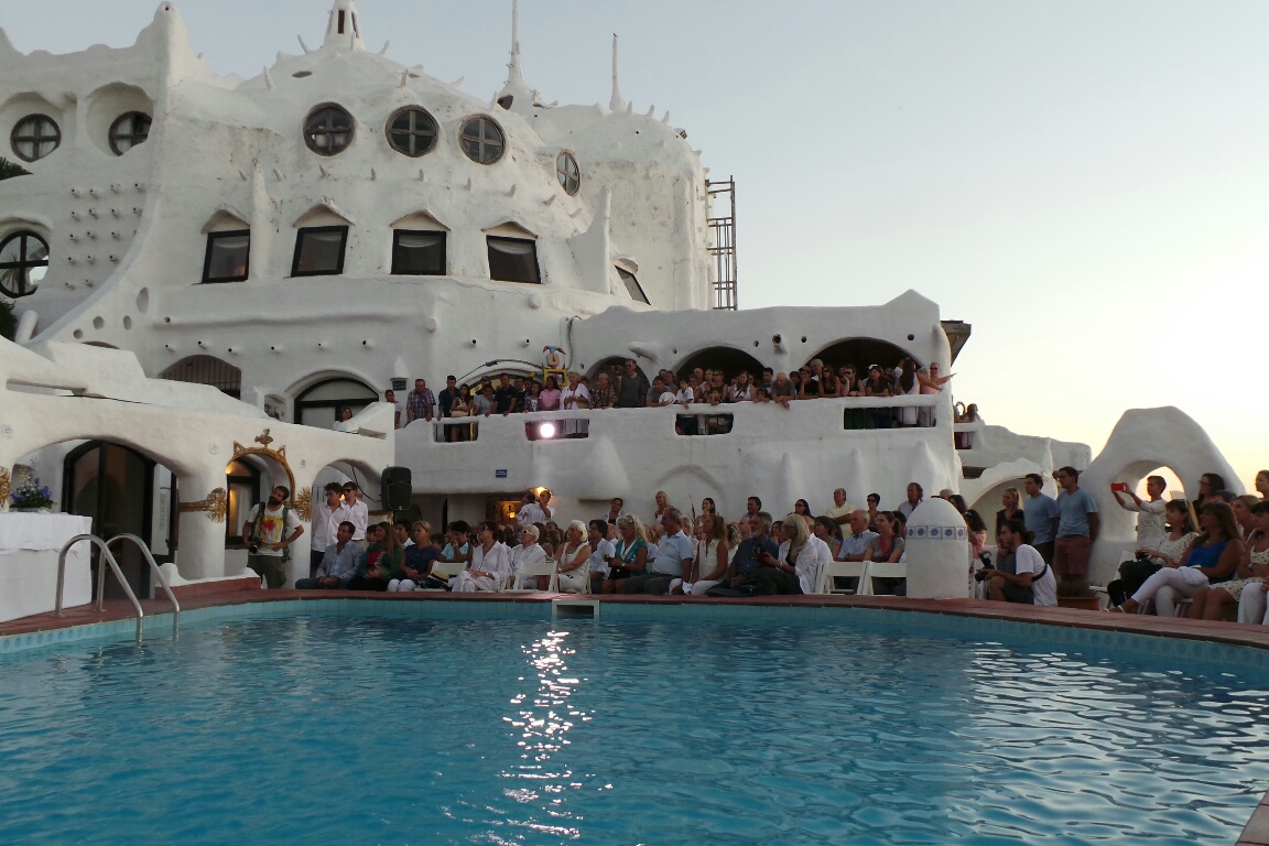 Tributo a Páez Vilaró en Casapueblo. Foto: Ricardo Figueredo