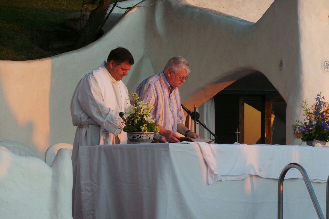 Tributo a Páez Vilaró en Casapueblo. Foto: Ricardo Figueredo