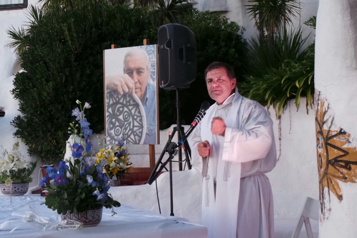 Tributo a Páez Vilaró en Casapueblo. Foto: Ricardo Figueredo