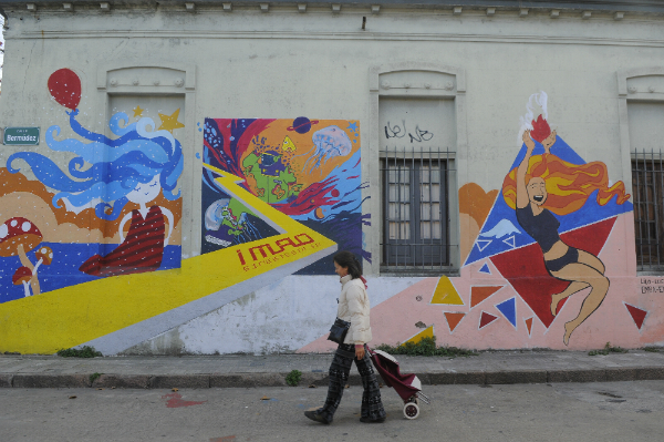 La calle Bermúdez, cerca del Centro.