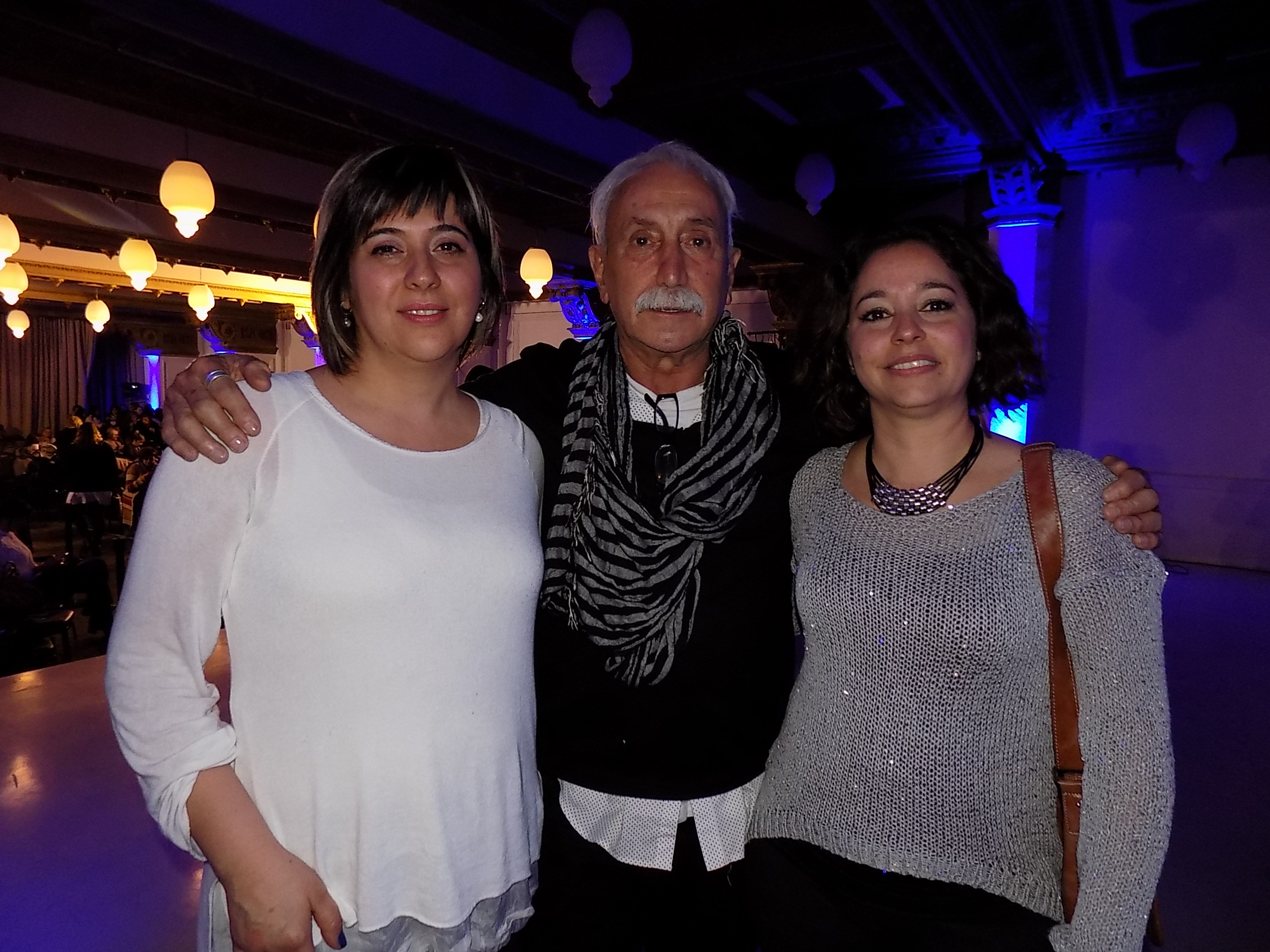 Beatriz Pérez, Heber Vera, Elizabeth Bonilla.