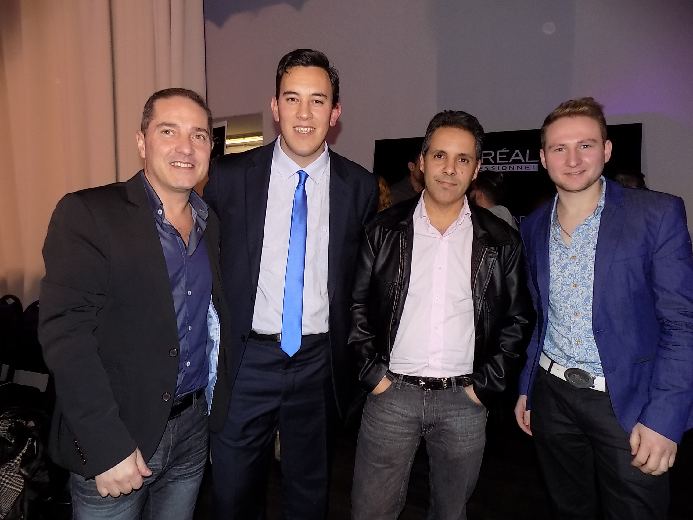 Miguel Belhot, Sebastián Balseiro, Jorge Sanguinetti, Andrés Machin.