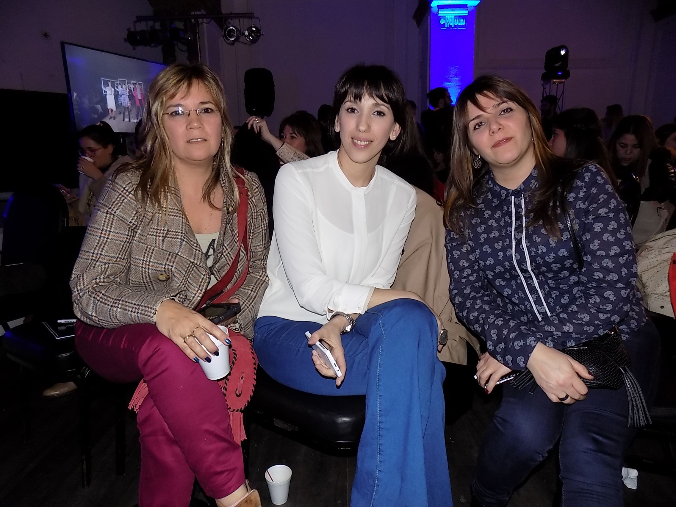 Rosana Legorburu, Andrea Maio, Fernanda Paredes.