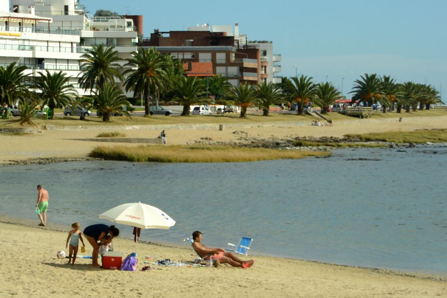 Playas de Punta del Este en Semana Santa. Foto: Ricardo Figueredo.