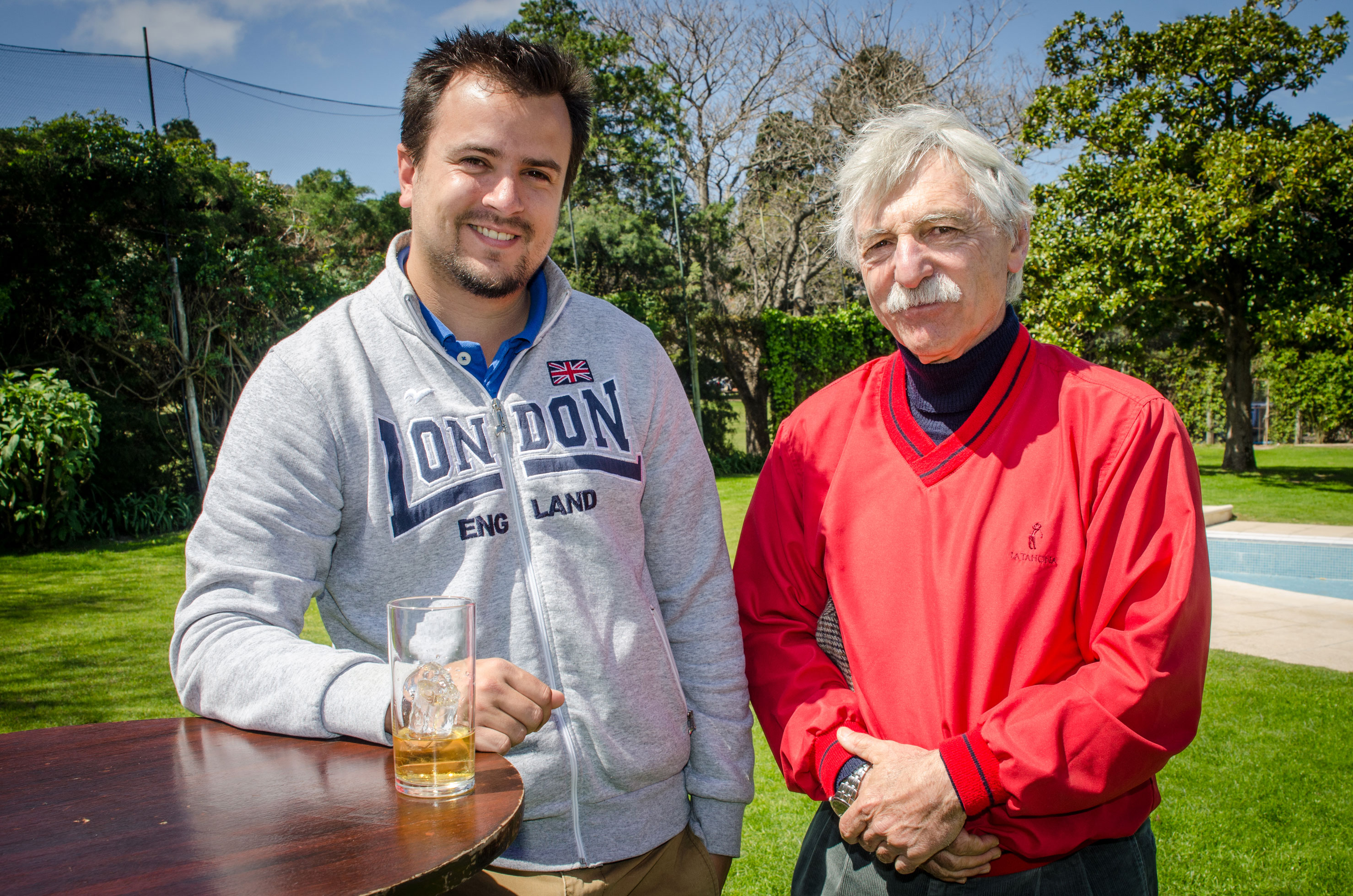 Luis Angenschedit, Julio Martínez.