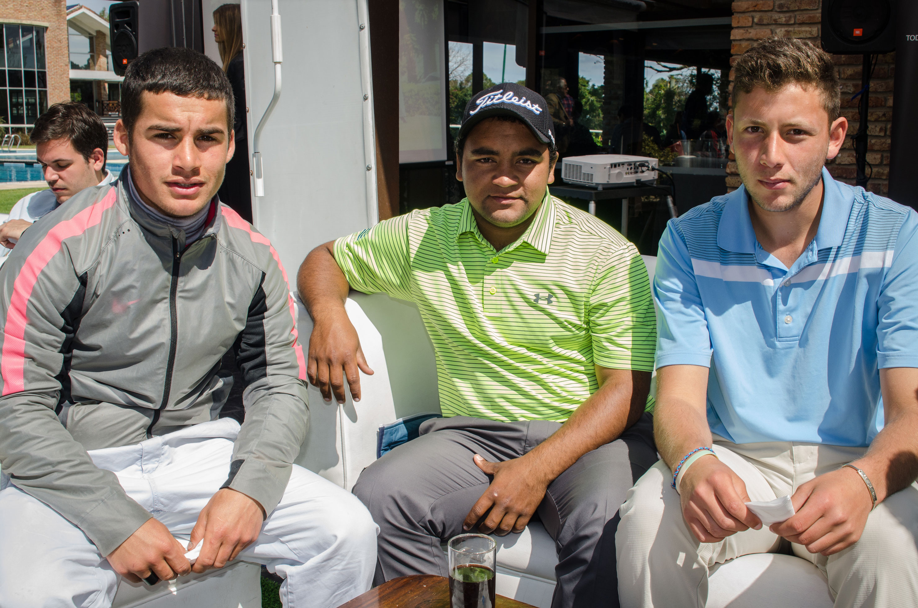Benjamín Benítez, Juan Alvarez, Franco Martínez.