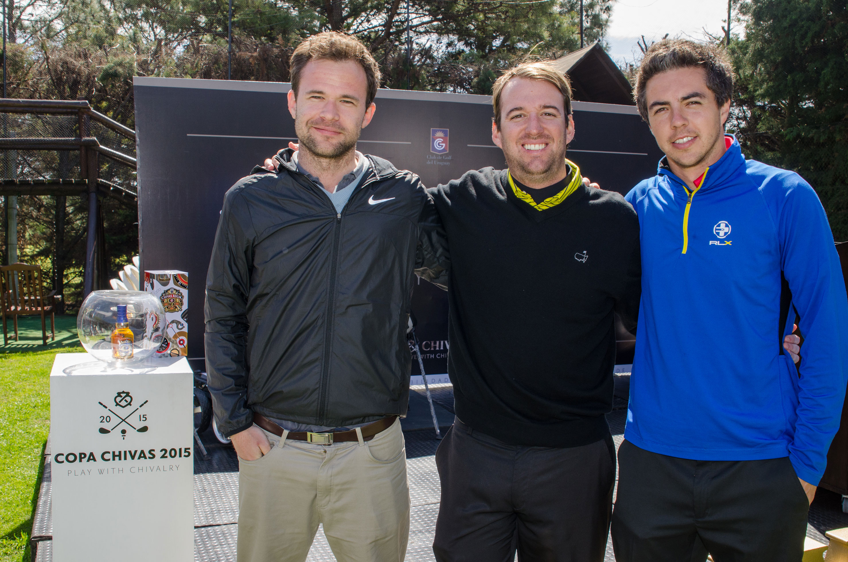 Juan Ignacio Belile, Pablo Carrere, Nicolás Triburcio.