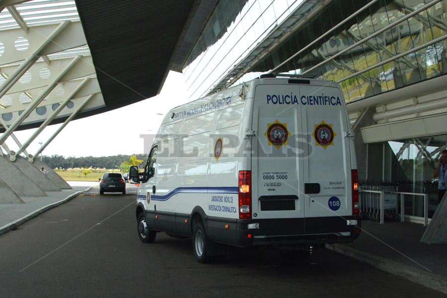 Tragedia aérea en Laguna del Sauce. Foto: Ricardo Figueredo