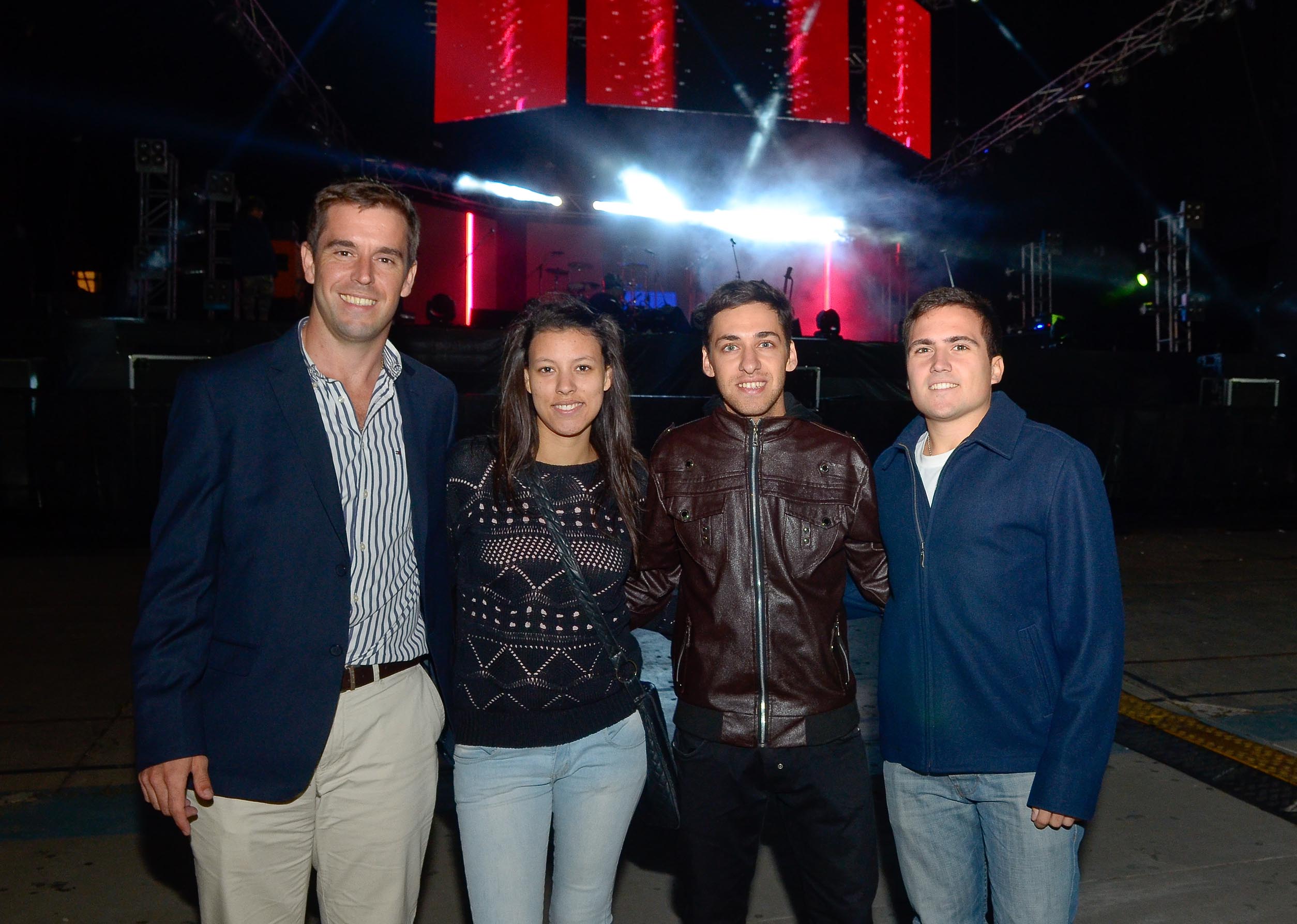 José María Blanco, Antonella Lemos, Damián Silveira, Bruno Martínez
