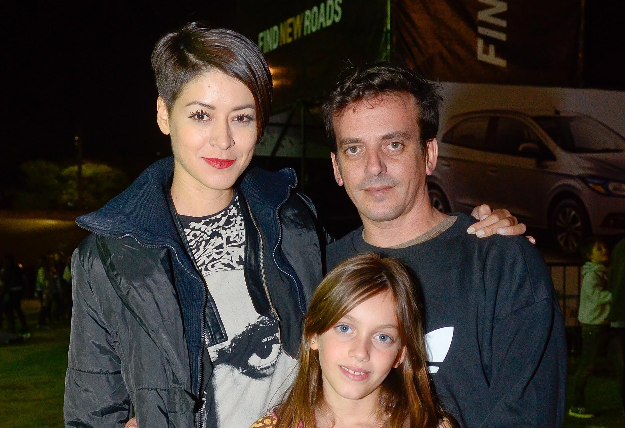 Majo Martínez, Valentina y Daniel Perdomo