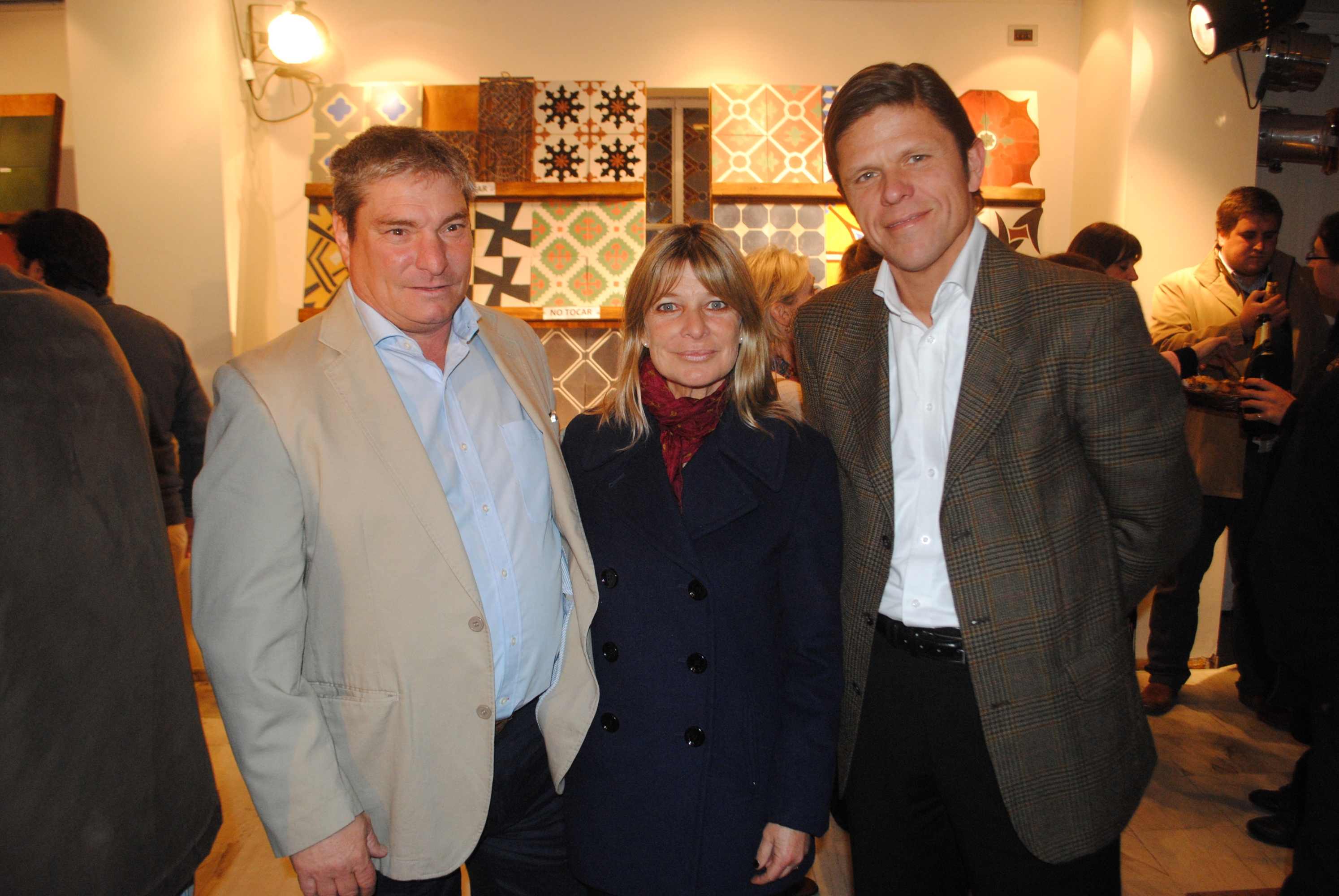 Sandro Facchim, Loly Paullier, Diego Harispe.