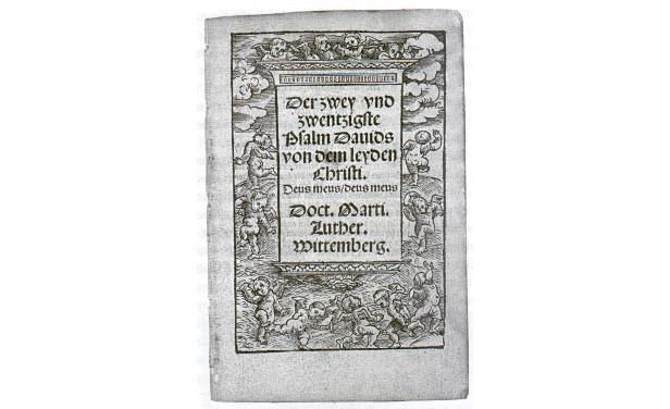 Panfleto de Martín Lutero, ca. 1520