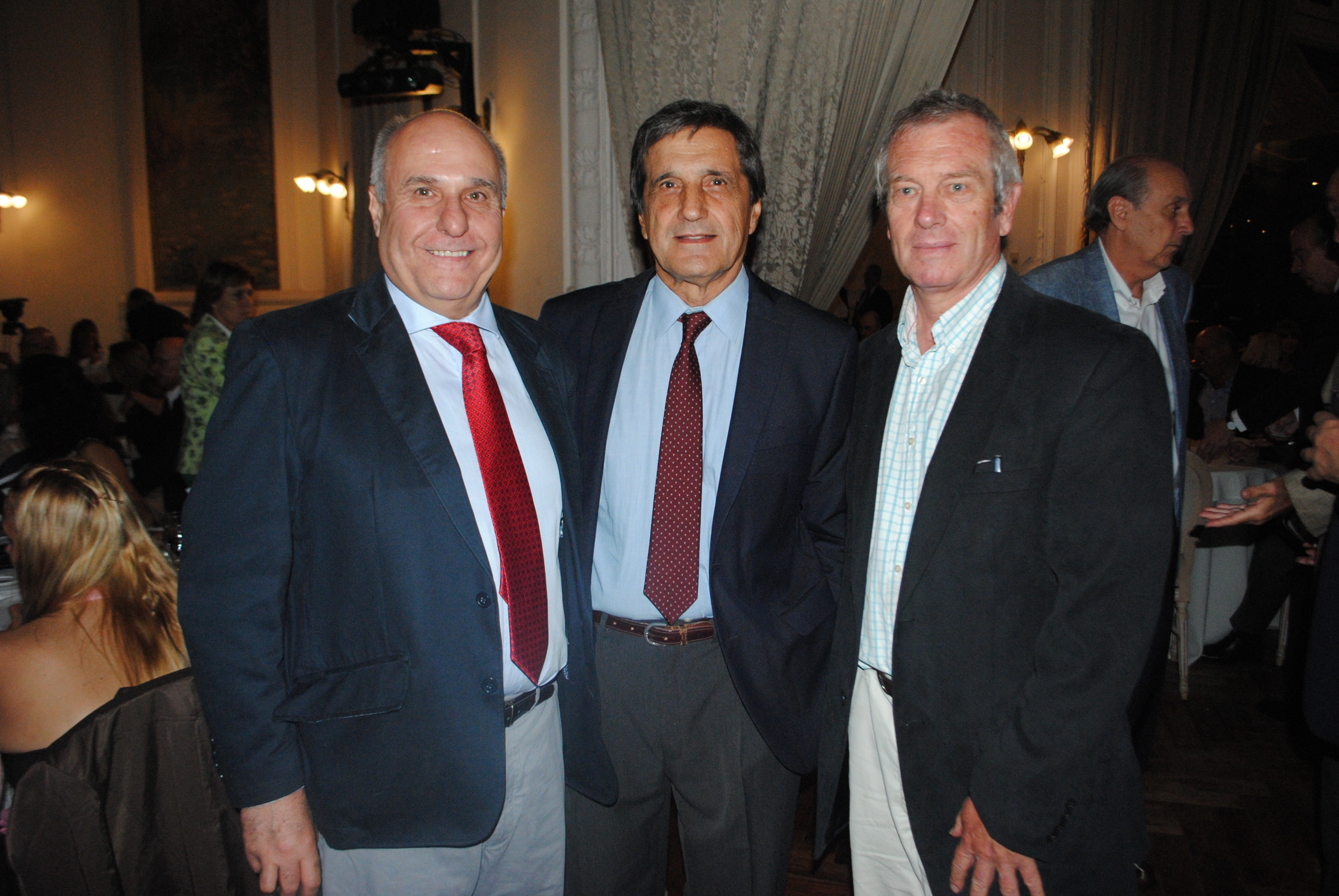 Hugo Francoise, Ricardo Molinelli, Guillermo Ferrari.