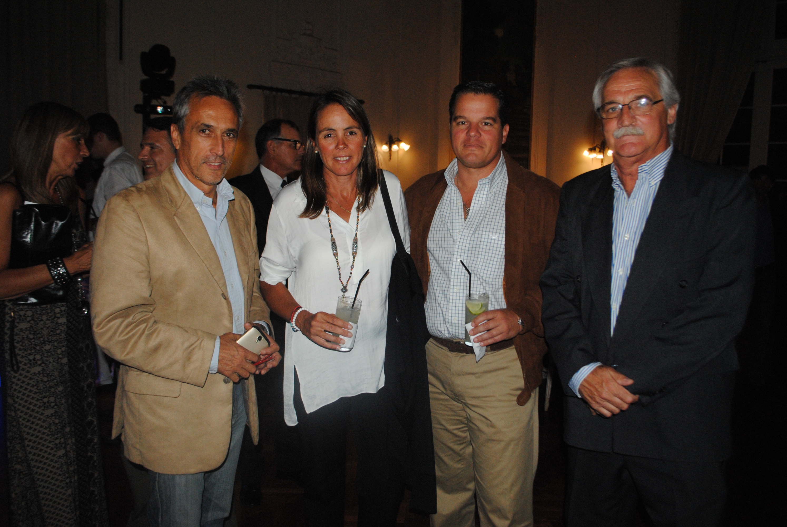 Philippe Pinet, Teresa Ruiz, Andrés Rodríguez, Gustavo Staff.