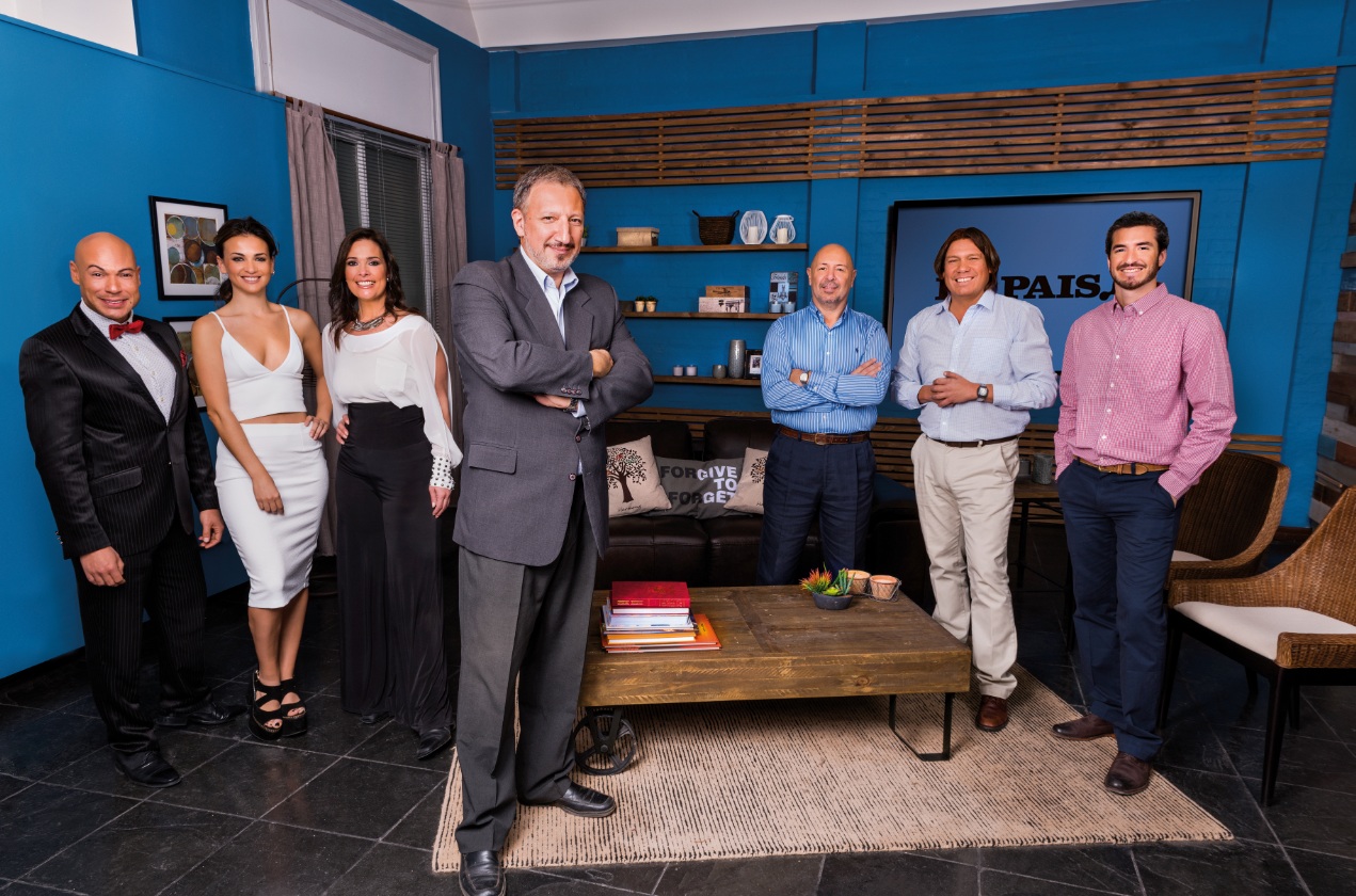 El equipo de EL PAISTV. Foto: Daniel Ayala