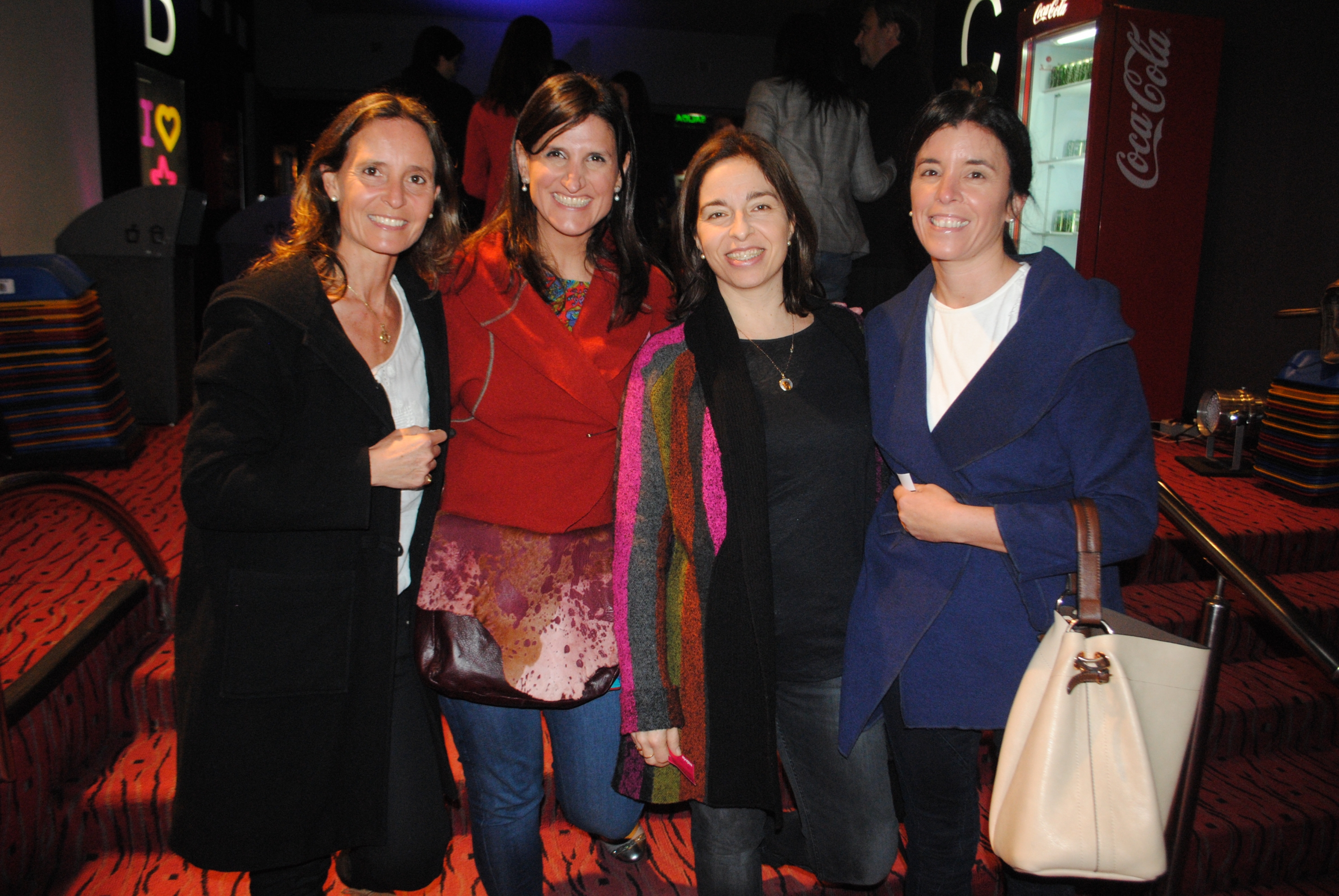 Sara Pineyrúa, Florencia Perillo, Andrea Maresca, María José Cerantes.