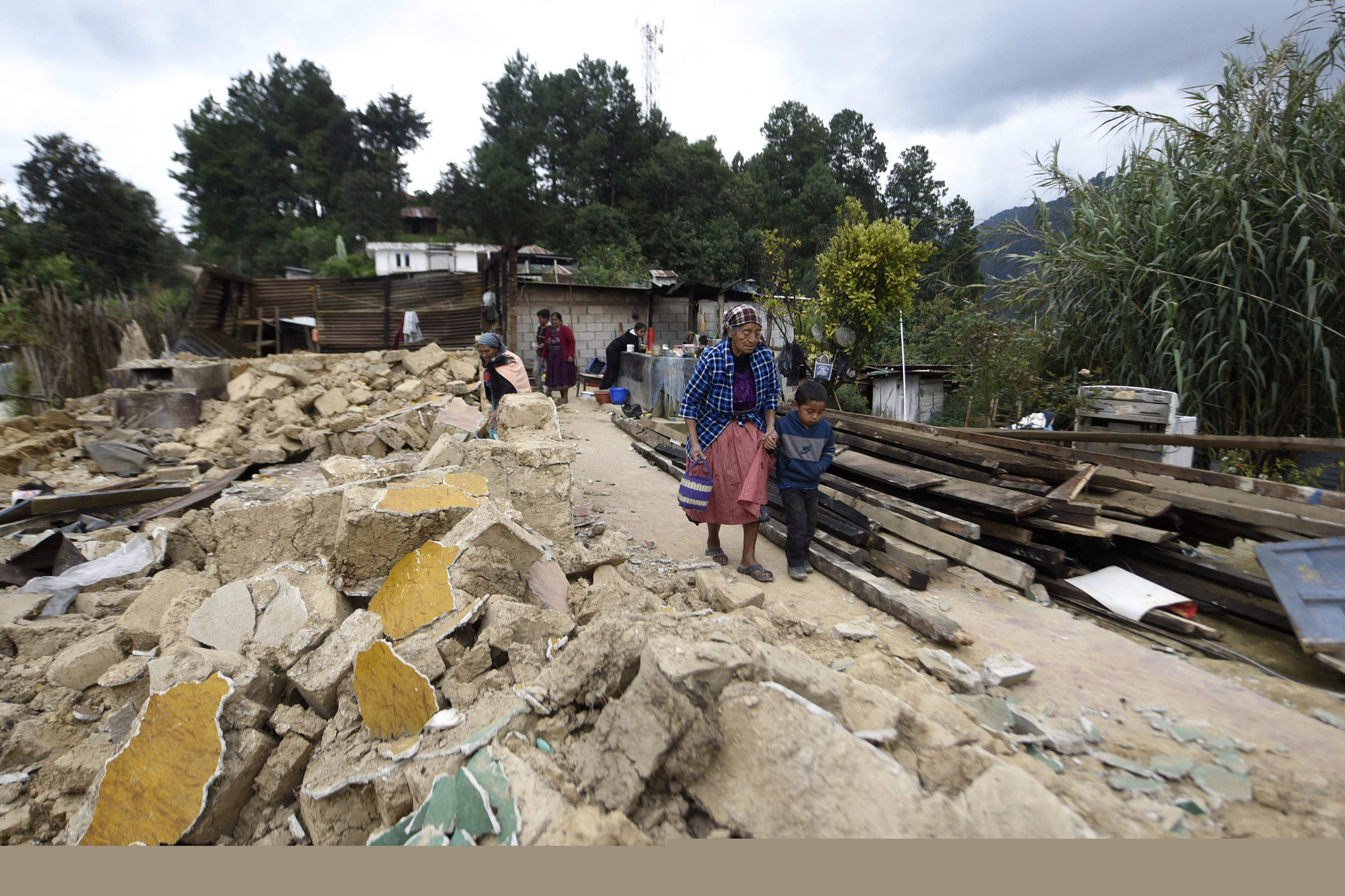 Terremoto en México. Foto: AFP
