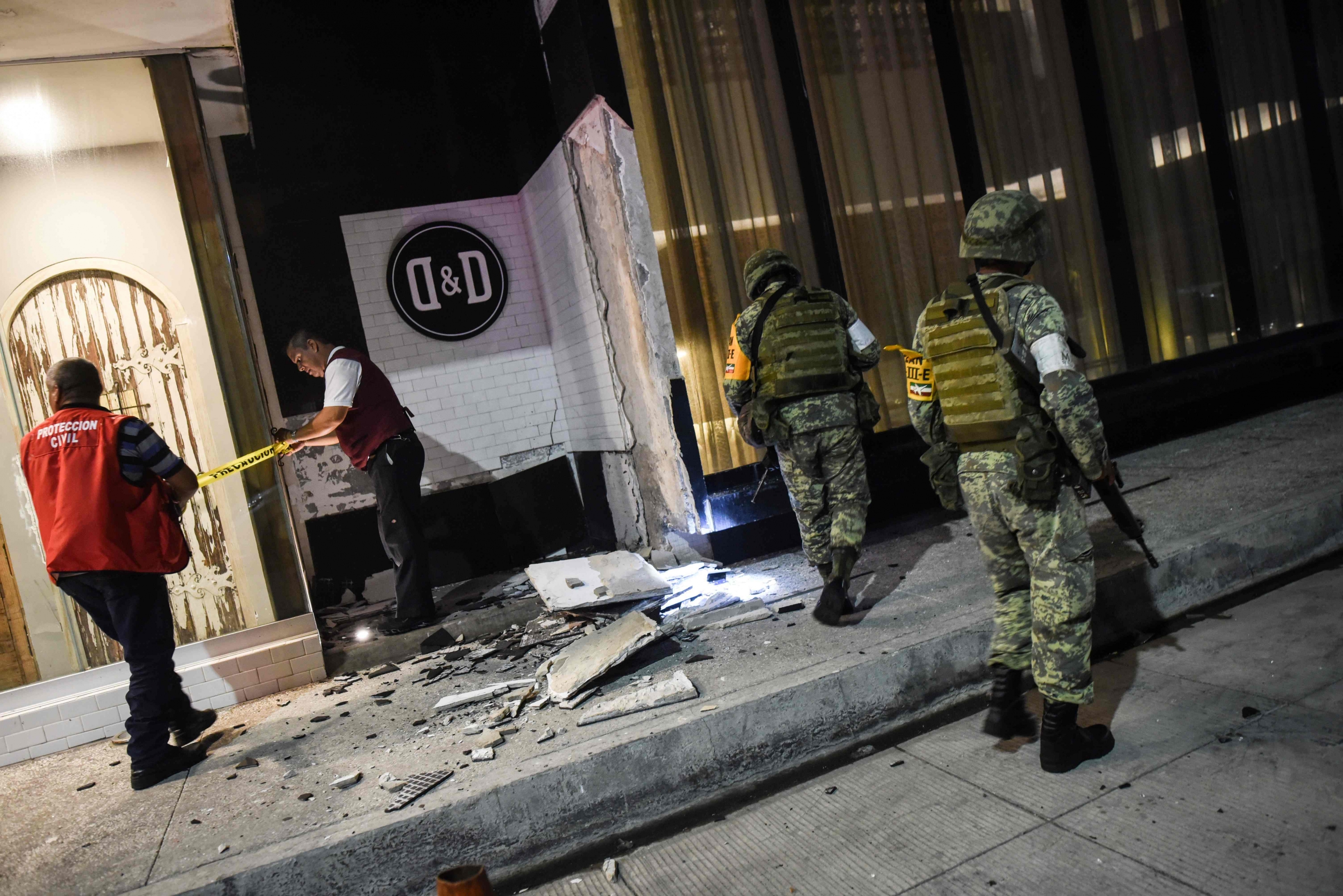 Terremoto en México. Foto: AFP