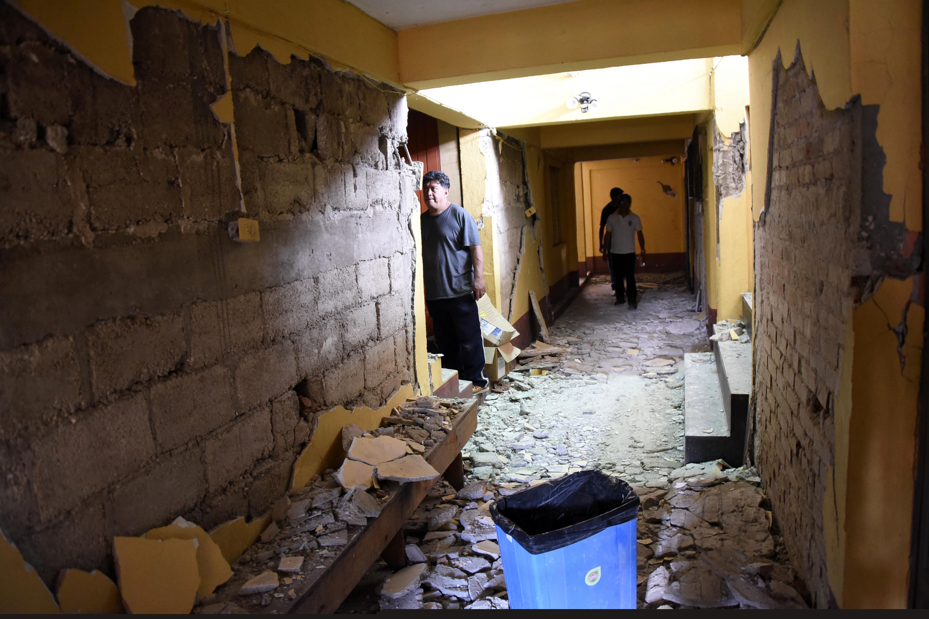 Terremoto en México. Foto: AFP