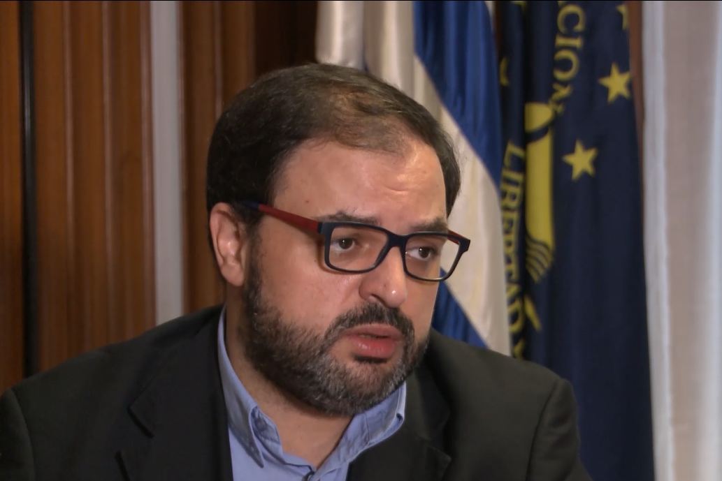 Charles Carrera. Foto: Captura Presidencia.