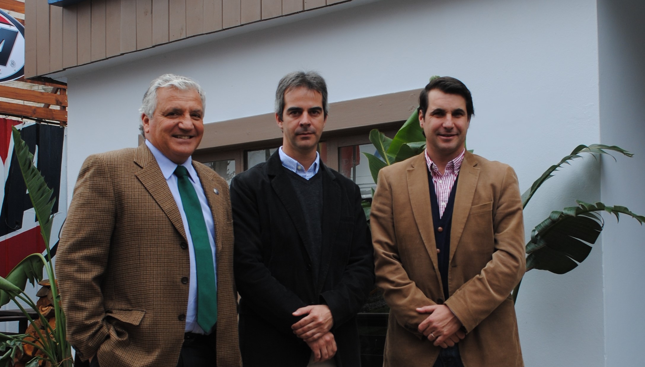Martín Gortari, Javier Aznárez, Rodrigo Fernández.