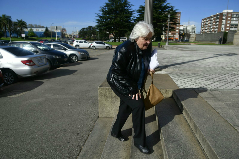 Topolansky asumirá hoy como vicepresidenta. Foto: Fernando Ponzetto.