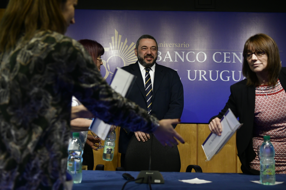 Bergara explicó que la institución se tomó un tiempo para ver "qué hacen" las fintech. Foto: F. Ponzetto