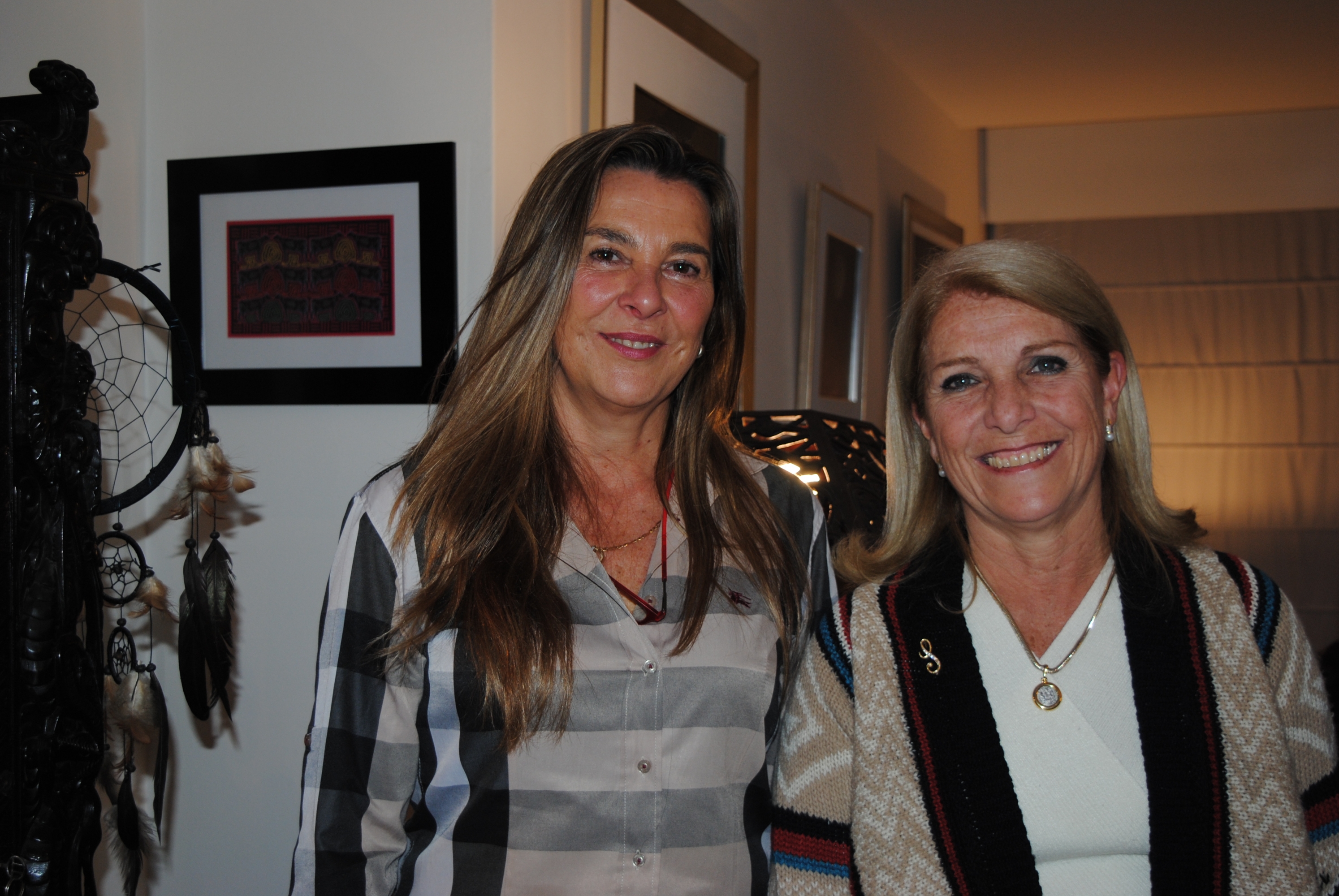 Dolores Rey, Silvia Moreno de Rusiñol.