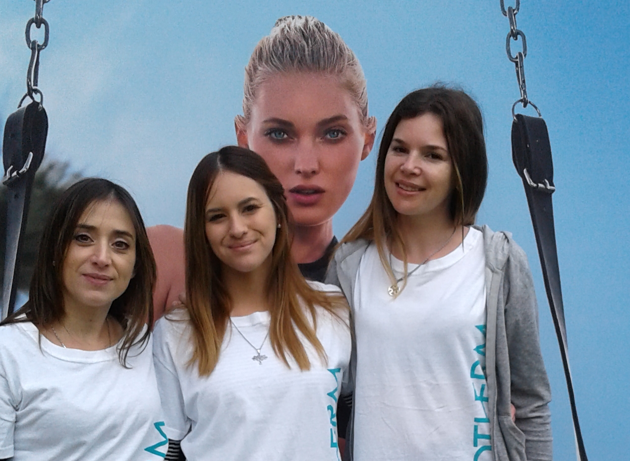 Lorena Clavijo, Pamela Conde, Micaela Teliz.