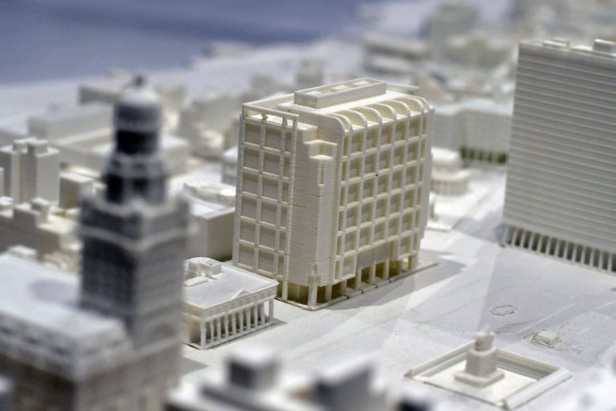 La tecnología aplicada en las maquetas es una nueva apuesta de Arquitectura y museos. Foto: Fernando Ponzetto