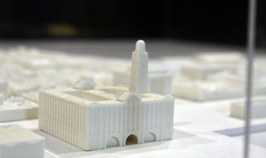 La tecnología aplicada en las maquetas es una nueva apuesta de Arquitectura y museos. Foto: Fernando Ponzetto