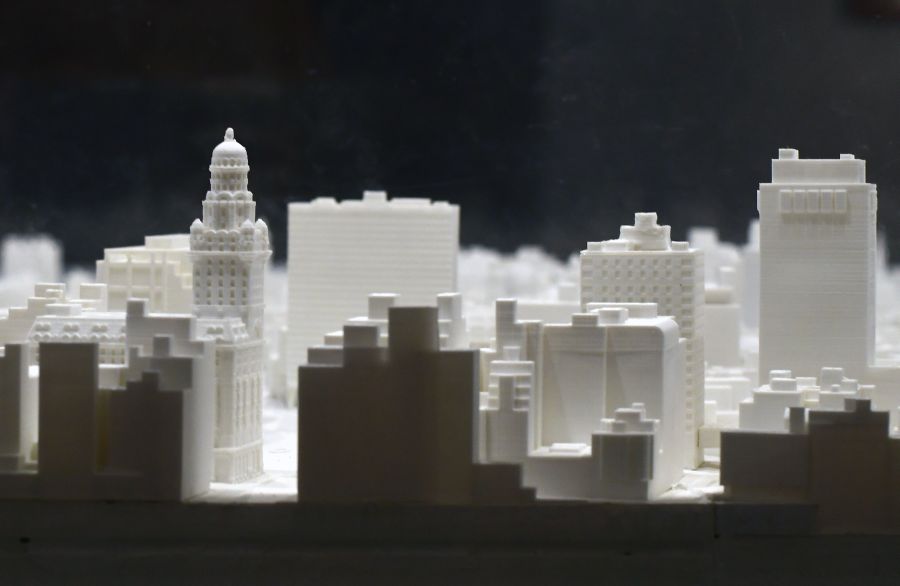La tecnología aplicada en las maquetas es una nueva apuesta de Arquitectura y museos. Foto: Fernando Ponzetto