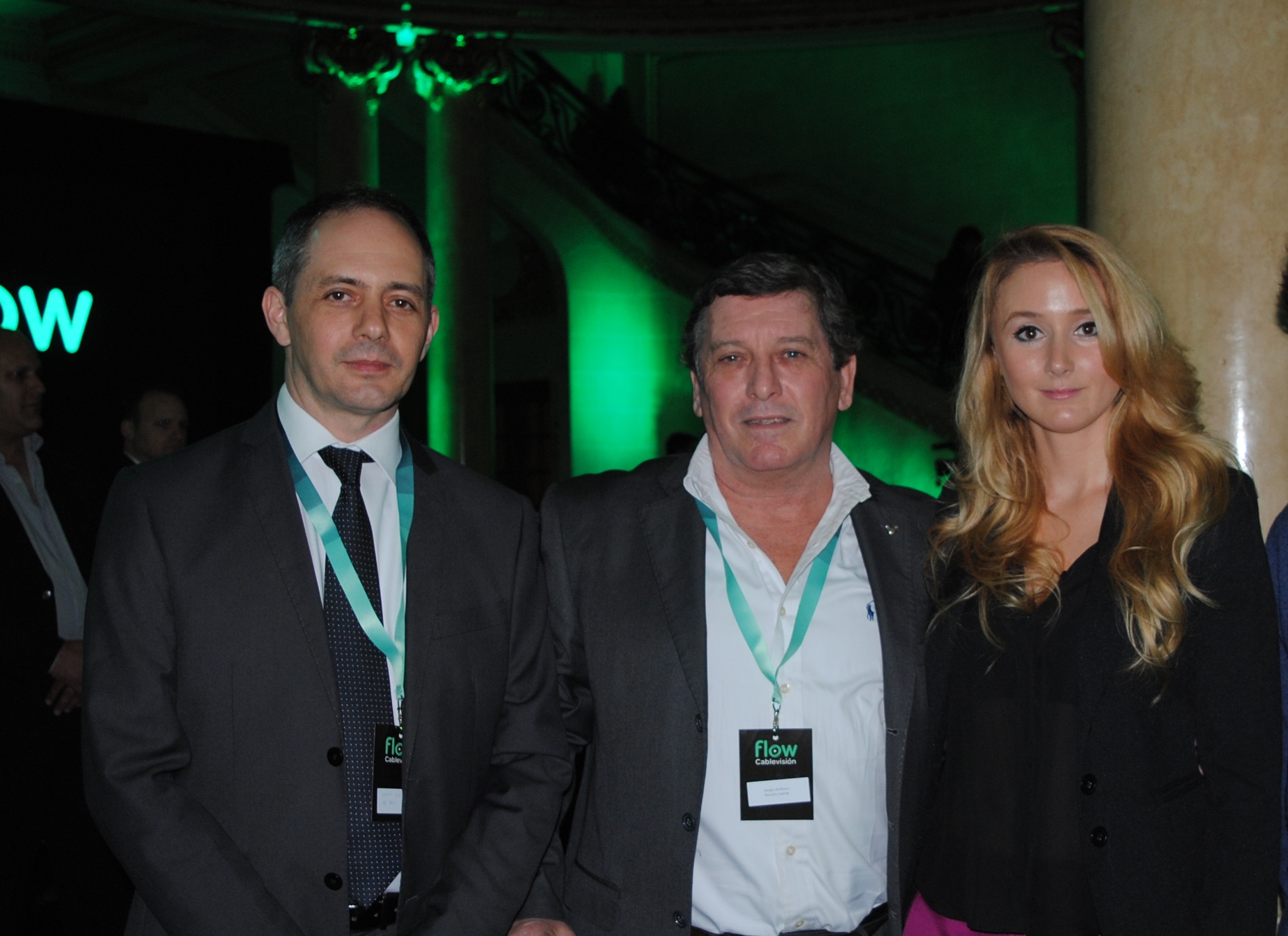 Oscar Suárez, Sergio Boffano, Natalie Guionet.