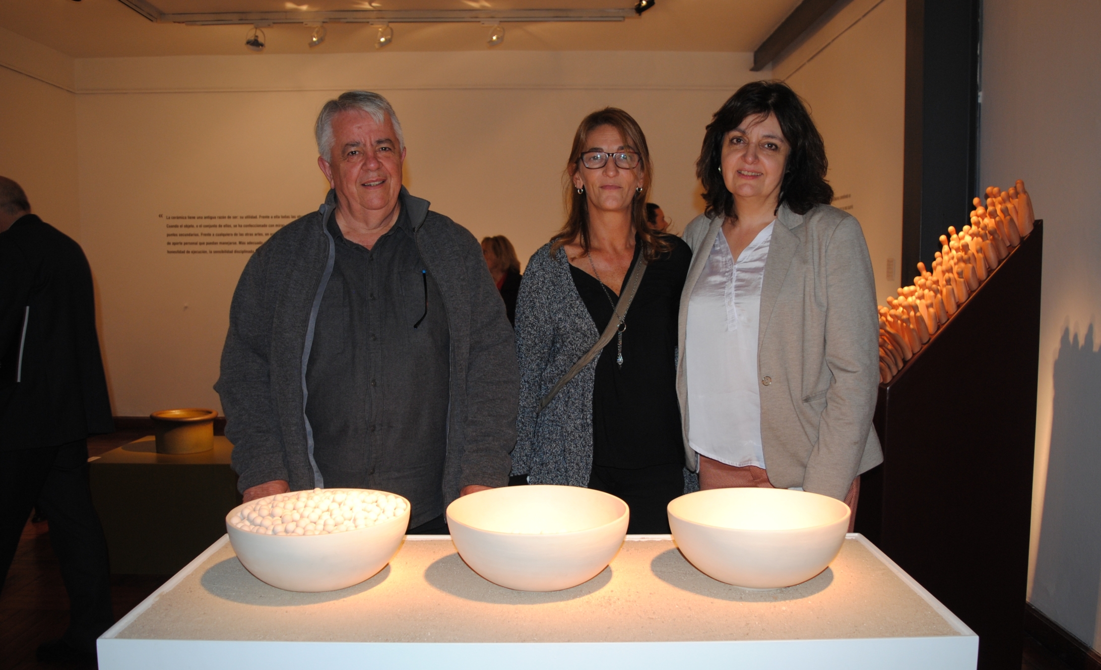 Henry Segura, Mónica Colista, Martha Bernard.
