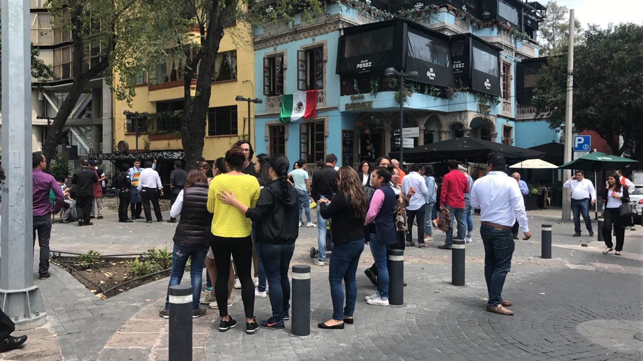 Terremoto  de 7,1 grados en México: Foto: AFP