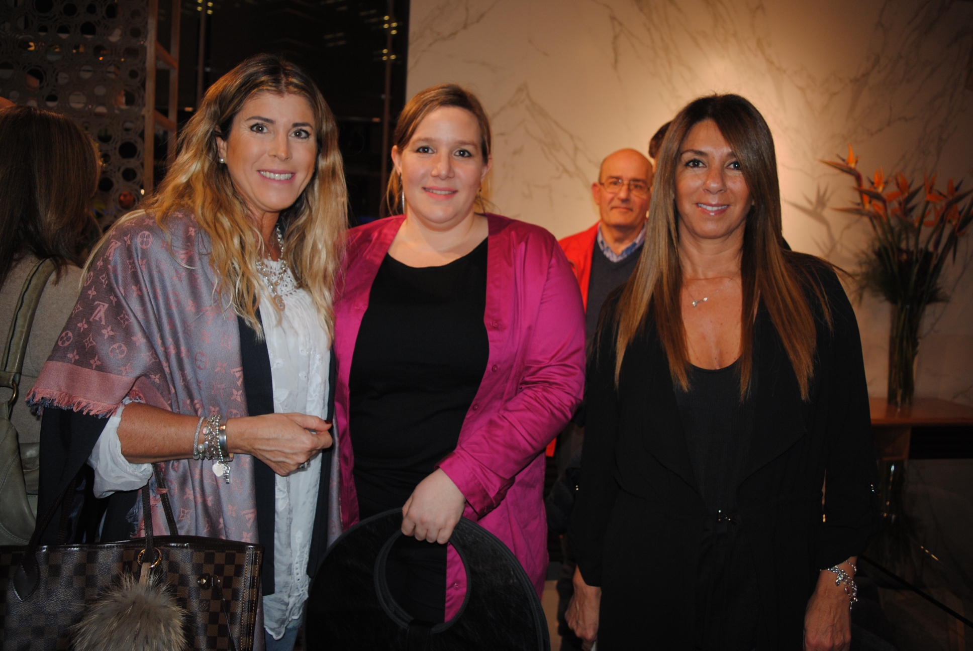 María Fernanda Iglesias, Camila Favaro, Jackie Lourido.