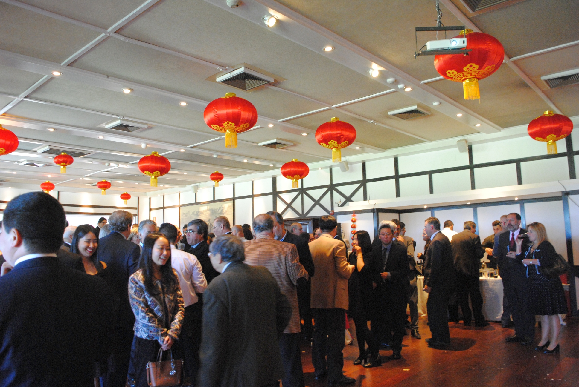 El festejo por el aniversario de la República Popular China se llevó a cabo en el Club de Golf.