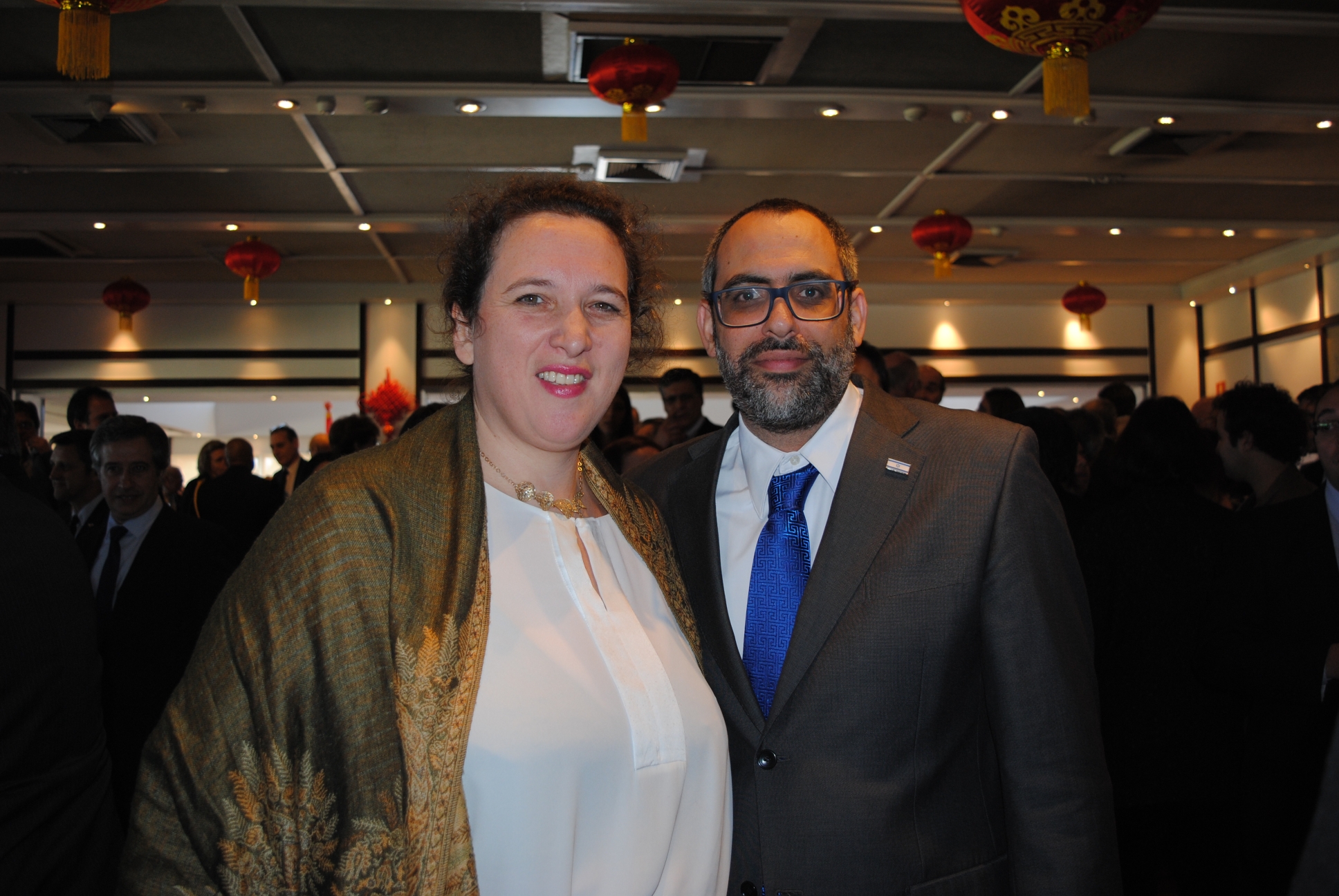 Embajadora de Israel Nina Ben Ami, Lior Ben Ami.