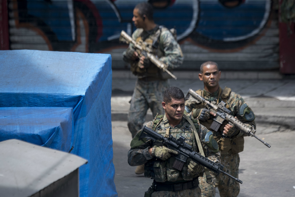 La violencia ha recrudecido en los últimos meses en Rio de Janeiro. Foto: AFP