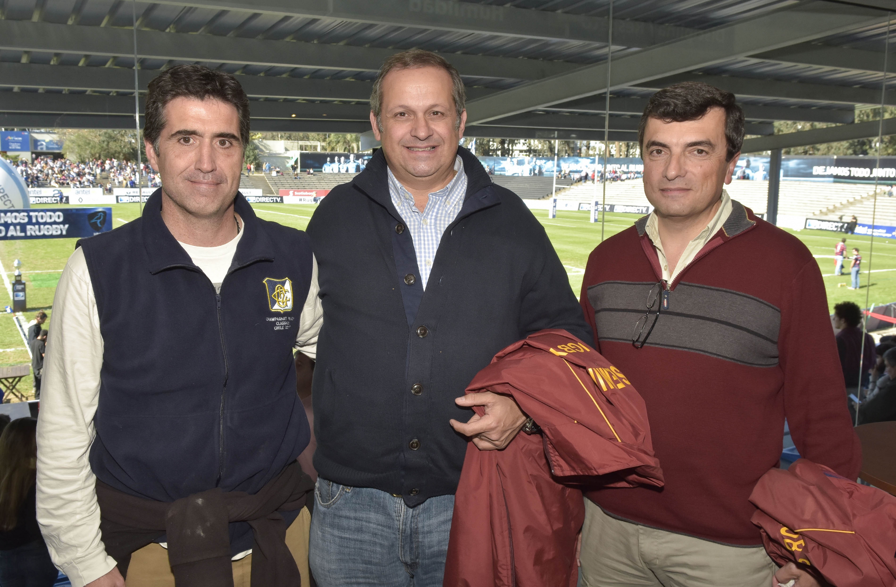 Federico Viola, Gonzalo Hernández, Julio Gutiérrez.